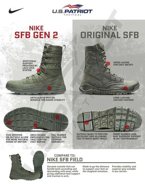 Nike Sfb Boots, Nike Sfb Gen 2, Salomon Boots, Sneaker Pimps, Ocp Uniform, Air Force Uniforms, Boot Pants, Nike Sfb, Dude Clothes