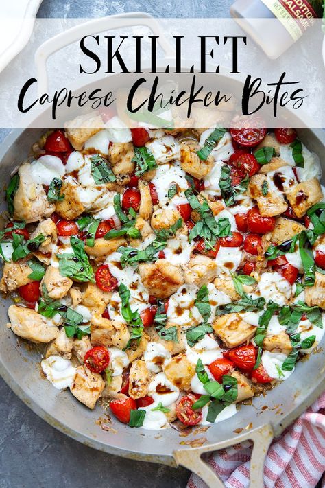 Recipes With Chicken And Mozzarella, Mozzarella Recipes Dinner, Caprese Chicken Stuffed Peppers, Meals With Mozzarella Balls, Clean Protein Dinner, Caprese Chicken Baked Easy, Chicken And Mozzarella Balls Recipes, Dinner Ideas With Fresh Mozzarella, Fresh Tomato And Chicken Recipes