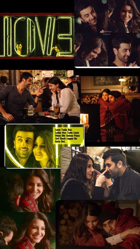 Ae Dil Hai Mushkil Wallpapers, Ae Dil Hai Mushkil Aesthetic, Bollywood Journal, Ae Dil Hai Mushkil Quotes, Vijay Poster, Pehli Si Mohabbat, Bliss Movie, Mere Mehboob, Ae Dil