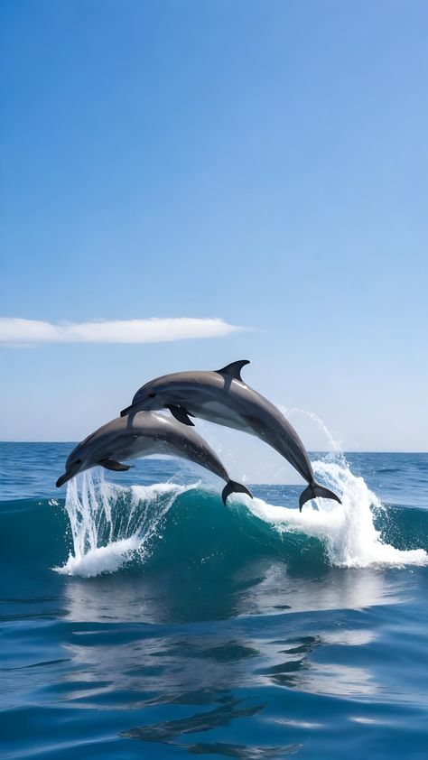 Aesthetic Dolphin Wallpaper, Dolphin Aesthetic Wallpaper, Dolphin Background Wallpapers, Dolphin Aesthetic, Dolphin Art Wallpaper, Ocean Wallpaper Dolphin, Dolphin Images, Baby Talk, Ocean Wallpaper