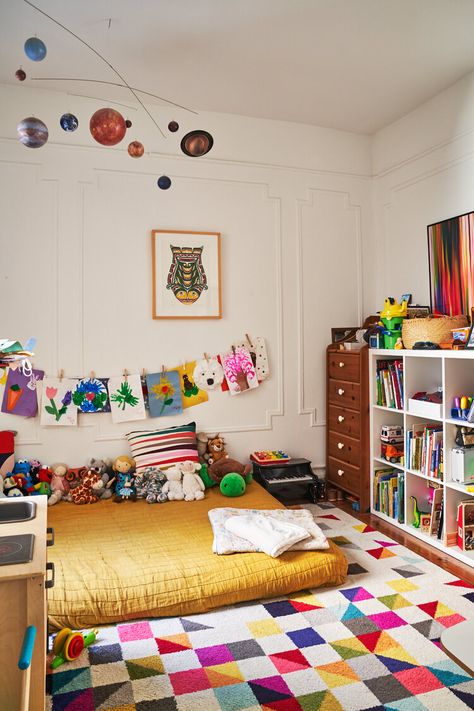 Foraged Home Decor, French Kids Room, Colorful Childrens Room, Children’s Room, Dream Kids Bedroom, Colorful Toddler Room, Eclectic Playroom, Baby Room Colorful, Maximalist Nursery