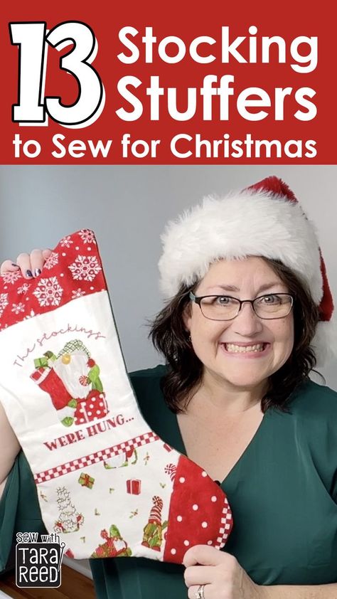 13 Things to Sew for Christmas Stocking Stuffers Things To Sew For Christmas, Sew For Christmas, Stocking Stuffers Ideas, Christmas Watches, Sew Zipper, Stocking Stuffer Ideas, Perfect Stocking Stuffers, Christmas Stocking Stuffers, Themed Jewelry