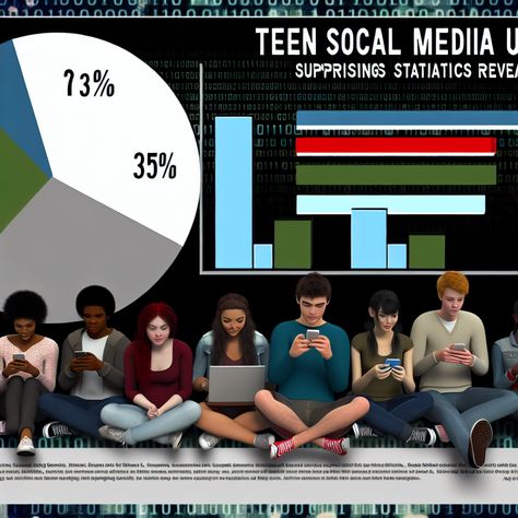 New Insights on Teen Social Media Usage: Startling Statistics Uncovered Old Girl Names, Social Media Stats, Social Media Usage, Teen Trends, Social Media Trends, Eye Opening, Tech Startups, Social Interaction, Screen Time