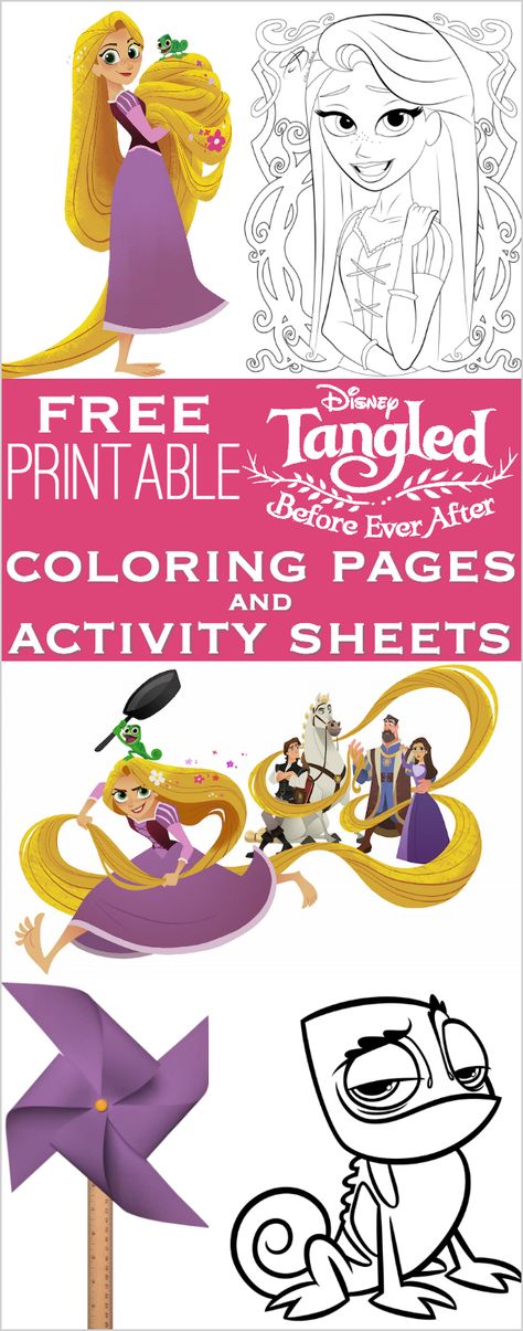 Tangled Crafts For Kids, Tangled Crafts, Tangled Before Ever After, Disney Activities, Tangled Birthday Party, Rapunzel Birthday, Rapunzel Birthday Party, Princess Crafts, Tangled Birthday