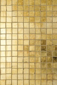 Gold Tile Design Ideas, Pictures, Remodel, and Decor (Ann Sacks - Davlin gold) Farmhouse Backsplash, Beadboard Backsplash, Gold Tile, Gold Mosaic, Ann Sacks, Backsplash Designs, Subway Tile Backsplash, Touch Of Gold, Gold Decor