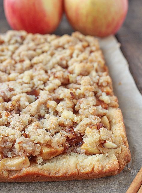 Gluten Free Apple Pie Bars, Paleo Apple Pie, Gluten Free Apple Pie, Paleo Apple, Caramelized Apples, Crumb Bars, Apple Pie Bars, Apple Crumb, Paleo Baking