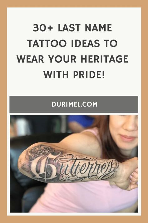 Beautiful ideas for last name tattoos that honor your family heritage. #tattooideas #heritagepride #familylove Maiden Name Tattoo Ideas, Maiden Name Tattoos Dads Handwriting, Maiden Name Tattoo Placement, Maiden Name Tattoo Dads Handwriting, Family Name Tattoo Ideas For Women, Last Name Tattoo Ideas, Maiden Name Tattoos For Women, Last Name Tattoo For Women, Maiden Name Tattoo