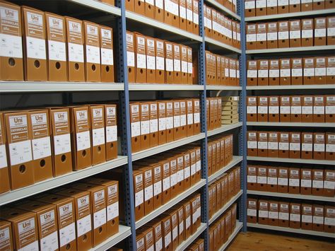 Prehistoric Society challenge charging for access to collections Office Filing System, Office Document Storage, Document Management System, Record Room, Records Management, Office Storage Solutions, Document Storage, File Organization, Self Storage