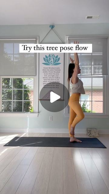 Trisha Meacham on Instagram: "✨Finding the flow on my mat this week. I had an amazing weekend in Virginia Beach, soaking up sunshine and finding inspiration for my upcoming yoga classes. This reel is of a tree pose ladder flow that moves through the warriors. It is a front to back ladder style flow & this was the first sequence in the class. Do you like using tree as a transitional pose into something else?   ✨This week, I’ll be teaching the second Yama, Satya, which translates to truthfulness, at Full Circle. Join me as we explore how to apply this principle both on and off our mats. At all other locations, we’ll be diving into Dharana, concentration, where we’ll learn techniques to focus our minds and deepen our practice. I’m also subbing a yoga sculpt class tonight at 5:30 – looking for Tree Pose Yoga Sequence, Ladder Flow Yoga Sequence, Floor Yoga Sequence, Tree Pose Yoga, Morning Yoga Sequences, Yoga Tree Pose, Yoga Tree, Yoga Flow Sequence, Yoga Teacher Resources