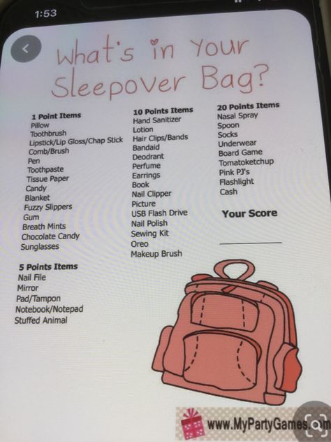 Sleepover Checklist, Teen Sleepover Ideas, Sleepover Essentials, Fun Sleepover Games, Sleepover Party Games, Birthday Sleepover Ideas, Teen Sleepover, Birthday Sleepover, Folding Towels