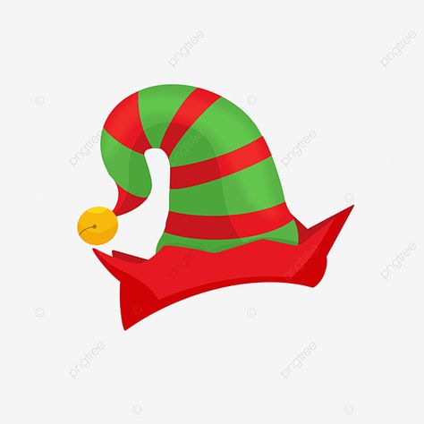 Sombrero Clipart, Elf School, Christmas Png Images, Elf Cartoon, Elf Hats, Hat Clipart, Christmas Arts, Background Cartoon, Star Clipart