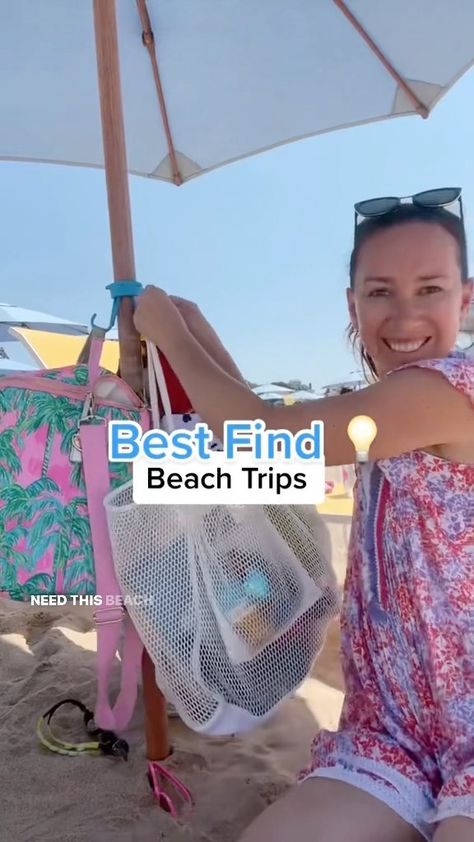 athomewith.shannon on Instagram: BEST BEACH FIND!🏖 This beach umbrella clip is such a game changer! Small so easy to fit in your bags and hold a ton of stuff!! #beach… Toddler Hacks, Beach Mom, Summer Hacks, Beach Week, Beach Hacks For Adults, Beach Hacks Clever Ideas, Beach Hacks Kids, Beach Necessities, Family Beach Trip