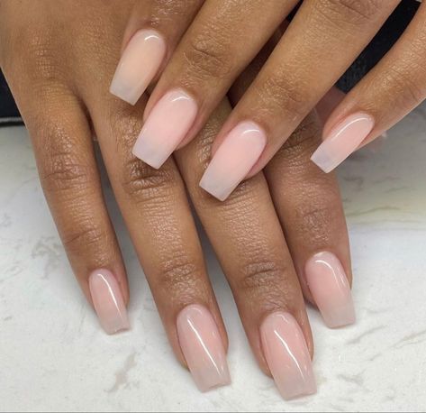 Short Ballerina Nails, Ballerina Nails Short, Neutral Nails Acrylic, Ballerina Nails Designs, Nail Picking, Nail Glam, Cute Spring Nails, Nails Salon, Cute Acrylic Nail Designs