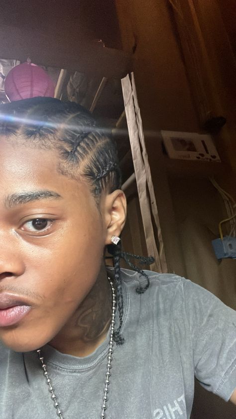 Stitch braids , cornrows Corn Rows For Black Men, Stitch Braids Men, Men Stitch Braids, Stitch Braids Cornrows, Cornrow Ideas, Twist Ideas, Cornrow Braids Men, Bday Hair, Hair Like Wool