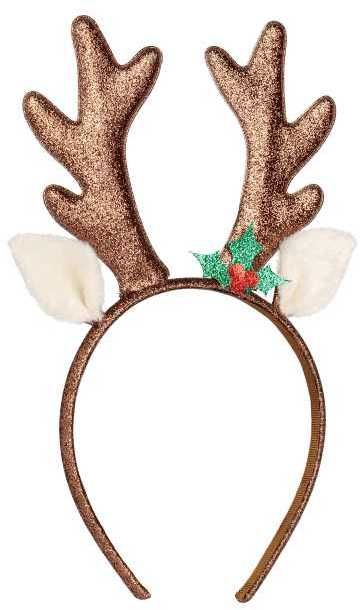 Rudolph the Reindeer Hairband to fill stockings with! - #H&M #Hairband with Horns #reindeer #christmas #stockingfiller Reindeer Ears, Reindeer Horns, Rudolph Red Nose, Rudolph Red Nosed Reindeer, Glitter Reindeer, Festival Headband, Brown Glitter, Antler Headband, Glitter Headbands