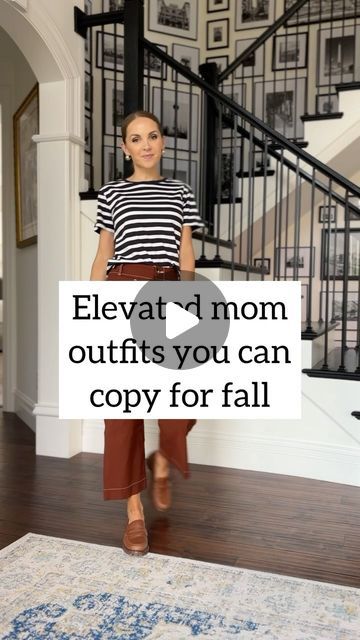 Merrick White / Style Educator on Instagram: "It’s been “Mom Week” here at Merrick’s Art, and if you’re needing an easy elevated outfit, here are 6 you can copy!

(And of course all of these work for anyone, not just moms! ❤️)

Comment below with the word LINK and I’ll send you a DM with the links!

#merricksmomiform" Angela Braniff Mom Uniform, Elegant Mom Outfits, Modern Mom Outfits, Stay At Home Mom Outfits, Mom Makeover, Mom Uniform, Modern Mom, Over 50 Womens Fashion, Stay At Home Mom