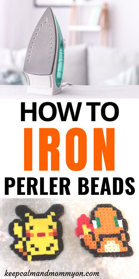 How To Fuse Perler Beads, Ironing Perler Beads, Perler Beads How To, Fusible Beads Pattern, Peeler Bead Storage, How To Make Perler Beads Flat, How To Melt Perler Beads With An Iron, How To Iron Perler Beads, Mini Fuse Beads Ideas