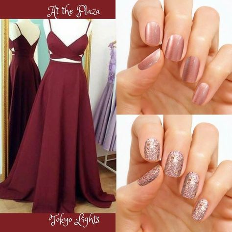 https://www.mycolorstreet.com/JENNIFERSTAR/shop/CATALOG.aspx Maroon Prom, Maroon Prom Dress, American Nails, Fun Nail Colors, Prom Season, Stiletto Nails Designs, Nails Prom, Burgundy Nails, Maroon Dress