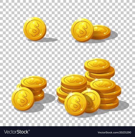 Coin Illustration, Puzzle Game Ui, Coin Games, Coin Icon, Game Effect, Game Gui, 2d Game Art, Coin Art, Game Interface