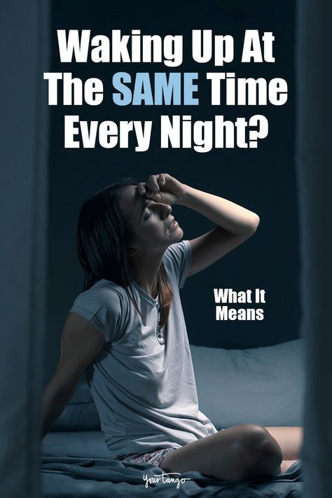 What It Means If You Wake Up Every Night At The Same Time | YourTango Night Meaning, Mental And Physical Health, Middle Of The Night, Hard Time, Physical Health, Wake Me Up, How To Stay Healthy, Wake Up, Health And Wellness