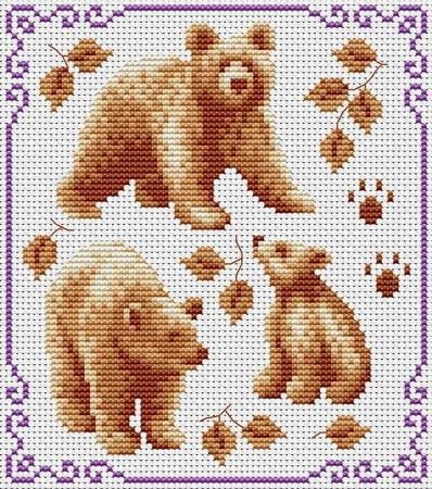 Teddy Bear Quilt Pattern, Bear Cross Stitch, Graph Crochet, Tiny Cross Stitch, Nature Cross Stitch, Cat Cross Stitch Pattern, Animal Cross Stitch Patterns, Mini Cross Stitch, Beaded Cross Stitch