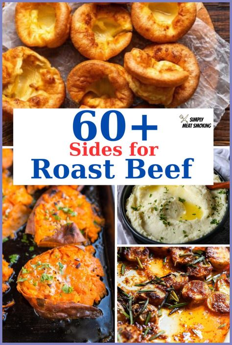 Find the best sides for roast beef with these delicious and easy ideas. Featuring roast beef side dishes, including Christmas dinner sides with roast beef and sides for beef roast dinners, this collection has it all. Enjoy a variety of roast beef vegetable sides and sides to pair with roast beef for a perfect meal. Whether it's a beef chuck roast or a pot roast, you'll love these options. Click to see the recipe. Side Dishes For Roast Beef Dinner, Roast Beef Dinner Ideas, Sides For Roast, Sides For Beef, Sides For Roast Beef, Roast Beef Side Dishes, Summer Roast, Roast Dinner Side Dishes, Roast Dinner Sides