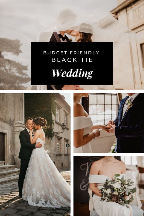 Wondering how to plan your black tie wedding on a budget? I’ve rounded up some of my favorite luxury wedding finds (decor, place settings, lighting, table settings, candles)  that all make a use statement on a tight budget! I have also included some of my best wedding tips you might not have thought of! Black Tie Wedding Ideas Decor, Black Tie Wedding On A Budget, Black Tie Wedding Decorations, Black Tie Event Decorations, Table Settings Candles, Black Tie Wedding Ideas, Black Tie Aesthetic, Black Tie Wedding Theme, Black Tie Wedding Decor