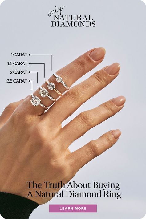 Carat Size Guide, Diamond Carat Size, Equestrian Wedding, Wedding Rings Emerald Cut, Scottish Clothing, Diamond Facts, Ring Inspo, Engagement Ring Inspiration, Cute Engagement Rings