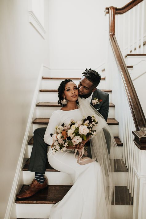 Elegant Wedding Inspiration, African American Weddings, American Wedding, Wedding Photography Poses, Wedding Photography Inspiration, Junebug Weddings, Wedding Pics, Wedding Poses, Black Wedding