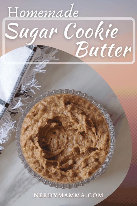 Homemade Sugar Cookie Butter Cookie Butter Recipe, Homemade Cookie Butter, Homemade Cookie, Homemade Sugar Cookies, Crispy Cookies, Baked Treats, Cookie Butter, Butter Cookies Recipe, Salty Snacks