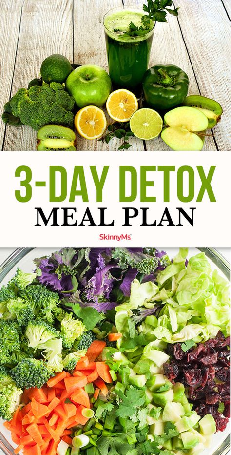 If you're tired of feeling bloated and sluggish, this 3-day detox meal plan and shopping list may be just what you need to reboot, reenergize, & refocus! Three Day Detox, Detox Meal Plan, Feeling Bloated, 3 Day Detox, Cleanse Diet, Baking Soda Beauty Uses, Clean Eating Meal Plan, Detox Plan, Healthy Detox