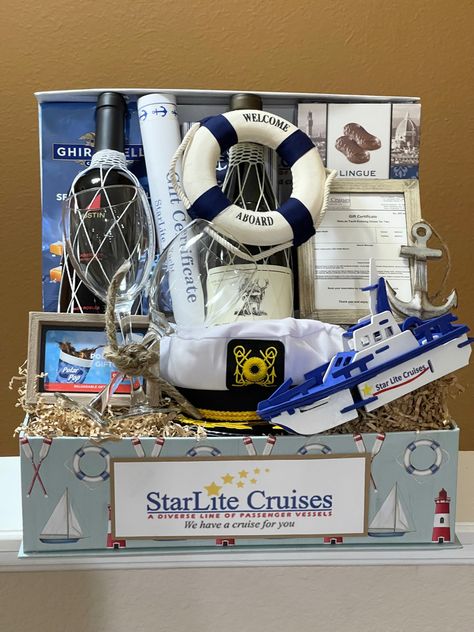 Nautical Gift Basket, Nautical Basket, Nautical Gifts, Gift Certificates, Pop Star, Gift Baskets, Nautical, Gifts