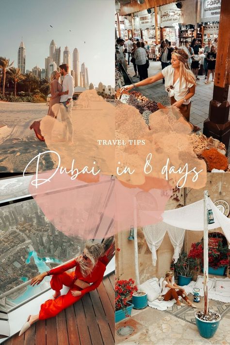 Want to discover Dubai? I propose you my itinerary : 8 days to discover the most beautiful places in Dubai ! Visits, views, restaurants or hotels : in this article I share everything with you... #dubai #visitdubai #dubaiview #travel #traveldubai #travelideas #dubaiitinerary #visiterdubai #besttravel #ideas #voyage2021 Dubai Best Restaurants, Dubai Visiting Places, Dubai Itinerary 7 Days, Traveling To Dubai, Best Location For Instagram Post, Dubai Itenary, Dubai Places To Visit, Dubai Places, Dubai Itinerary