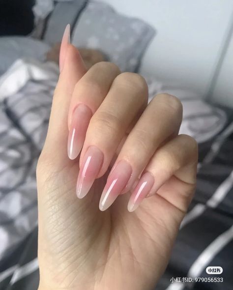 Milky Nails, Her Nails, Blush Nails, Classy Acrylic Nails, Pretty Gel Nails, Cute Gel Nails, Soft Nails, Kawaii Nails, Healthy Nails