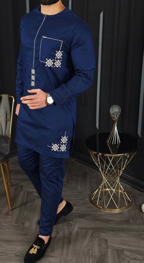 Men African Wear Weddings, Agbada Designs For Men, Nigerian Wedding Guest, Pants With Embroidery, Men African Wear, Agbada Design, Latest African Wear For Men, Dashiki For Men, African Wear For Men