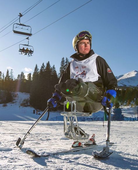 Adaptive Sports, Wheelchair Women, Wheelchair Friendly, Adaptive Clothing, Wounded Warrior, Breckenridge Colorado, Cute White Guys, Sports Hero, Mobility Aids