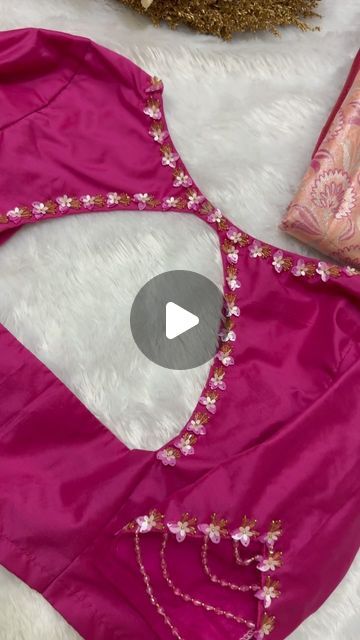 Kalaivani Rajendran on Instagram: "#brooches #broochblouse #netblouse" Brooches Handmade Blouse Design, Brooches For Blouse, Brooches Work For Blouse, Simple Brooches Blouse Design, Brooch Work Blouse Design, Brooches Blouse Design, Cut Work Blouse Designs, Cut Work Blouse, Net Blouses