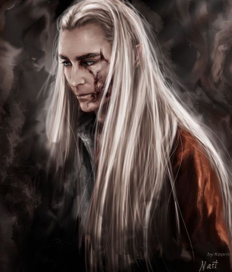 Legolas And Thranduil, Hobbit Art, Elves Fantasy, Into The West, Tauriel, Lee Pace, Thranduil, Jrr Tolkien, Legolas