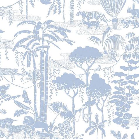 Ipad Esthetics, Fantasy Jungle, Printed Wallpaper, Dinosaur Wallpaper, Jungle Pattern, Flora Print, Paint Colors Benjamin Moore, Jungle Wallpaper, Benjamin Moore Paint