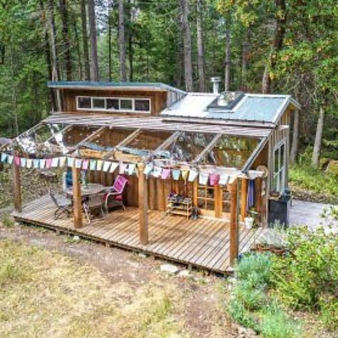 Off Grid Tiny House, Off Grid House, Summer Cabin, Forest Home, Earthship Home, Nature Architecture, Cob House, Frame House, Modern Tiny House