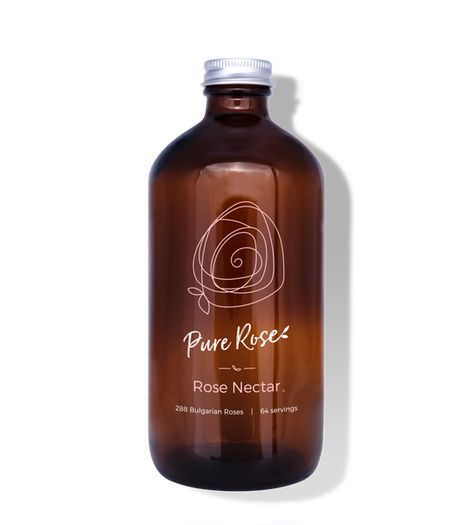 Pure Rose Nectar Highest Vibration, Fresh Rose Petals, Rose Extract, Bulgarian Rose, Cleanse Your Body, Mood Boost, Rose Oil, Starbucks Iced Coffee Bottle, Coffee Bottle