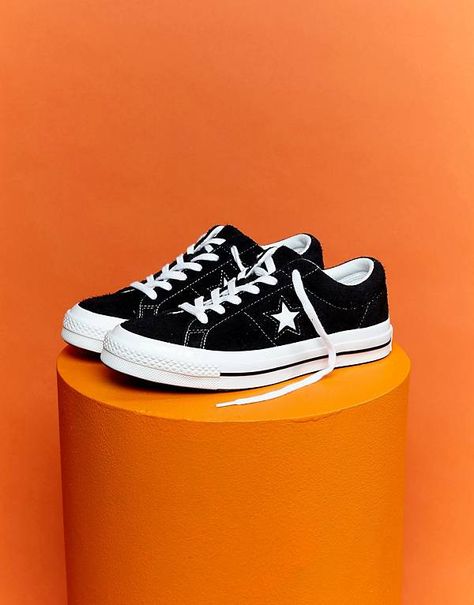 Baskets Converse, Converse Platform, Star Converse, Basket Noir, Sneakers Fashion Outfits, Converse One Star, Swag Style, Converse Sneakers, Trendy Sneakers