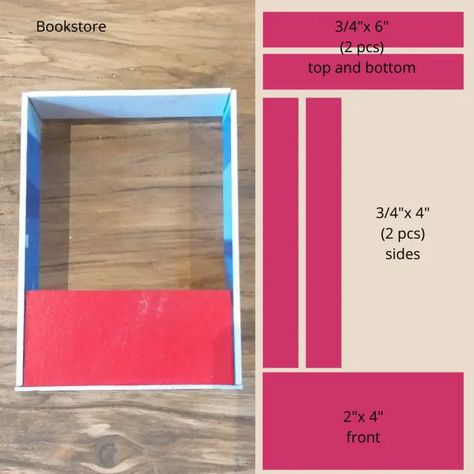 Book Inserts Diy, How To Make A Book Nook Shelf Insert, Bookshelf Insert Diy, Diy Booknook Shelf Insert, Book Nook Miniature Diy, Diy Book Box How To Make, Making A Book Nook, Easy Book Nook Diy, Nook Book Diy