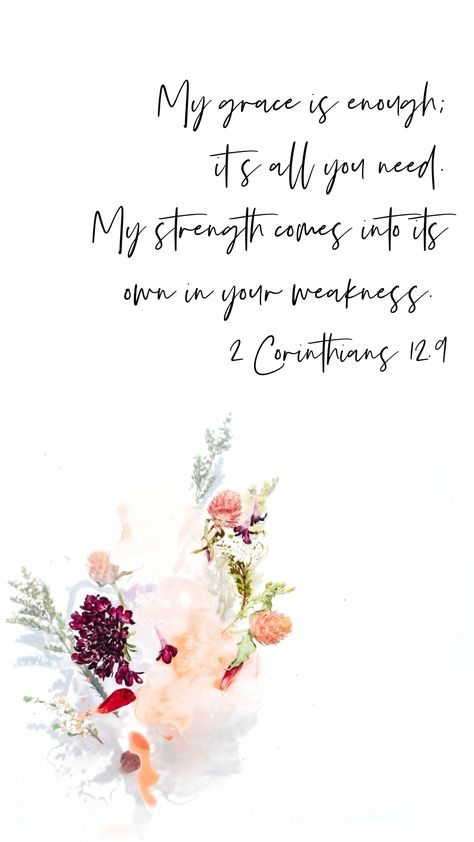 Grace Over Perfection, Give Me Grace Quotes, Gods Grace Quotes Scriptures, God's Grace Quotes, God Is Enough, Grace Scripture, Grace Quote, His Grace Is Enough, Gods Grace Quotes