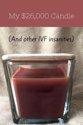 My $26,000 Candle (and other IVF insanities) | AmateurNester.com Ivf Fundraising Ideas, Safe Candles, 300 Calories, Well Balanced Diet, 200 Calories, After Pregnancy, New Mothers, Balanced Diet, My Story