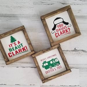 Clark Griswold Quotes, Vacation Sign, Christmas Vacation Movie Quotes, Clark Griswold Christmas, Shitters Full, Lampoons Christmas Vacation, Christmas Vacation Quotes, Christmas Vacation Movie, Magic Reindeer Food