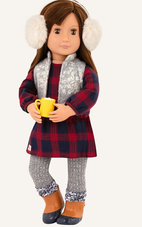 Love this outfit from OG Dolls. Our Generation Doll, American Girl Doll Gymnastics, Our Generation Doll Clothes, Og Dolls, American Girl Furniture, Baby Doll Clothes Patterns, American Girl Diy, American Girl Accessories, Our Generation Dolls