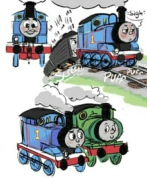 Thomas The Tank Engine Fanart, Thomas And Friends Fanart, Sodor Fallout, Thomas Engine, Thomas And His Friends, Friends Fanart, Friends Art, Train Art, Thomas The Tank