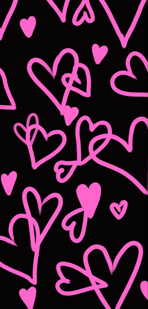 Pink And Black Ios 16 Wallpaper, Pink And Black Heart Wallpaper Aesthetic, Black Nd Pink Wallpaper, Kaws Iphone Wallpaper Black And Pink, Ios 16 Wallpaper Pink And Black, Wallpaper With Names On It, Pink Wallpaper Iphone Ios 16, Black And Pink Ipad Wallpaper, Black White Pink Wallpaper