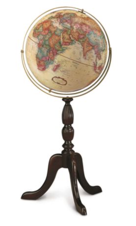 Cambridge English | Walmart.ca---probably can find something like this cheaper somewhere else but, I love the idea of a globe... Floor Globe, Desk Globe, World Globes, Map Globe, Pastel Colour Palette, World Globe, Meteorology, Old World Charm, Floor Decor